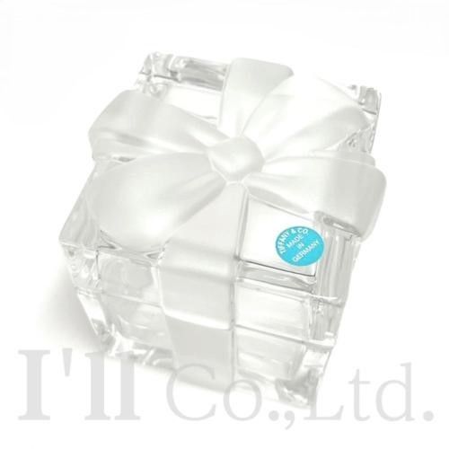 値下げ！Tiffany&Co. ティファニー ボウ ボックス クリスタル