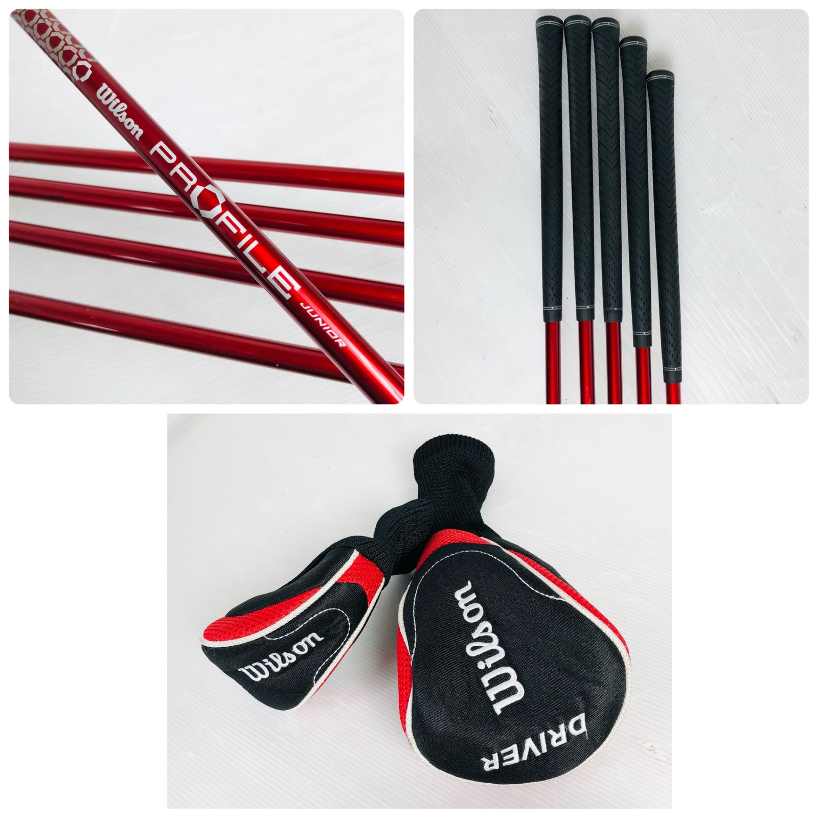 ジュニア Wilson ウィルソン PROFILE プロファイル ゴルフ クラブ セット 子供 初心者 入門 バッグ付き 右利き ジュニア Wilson ウィルソン PROFILE プロファイル ゴルフ