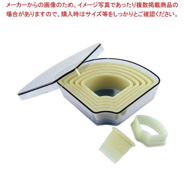デバイヤー 樹脂製パテ抜 末広 7pcsセット 4304.80 4,976円