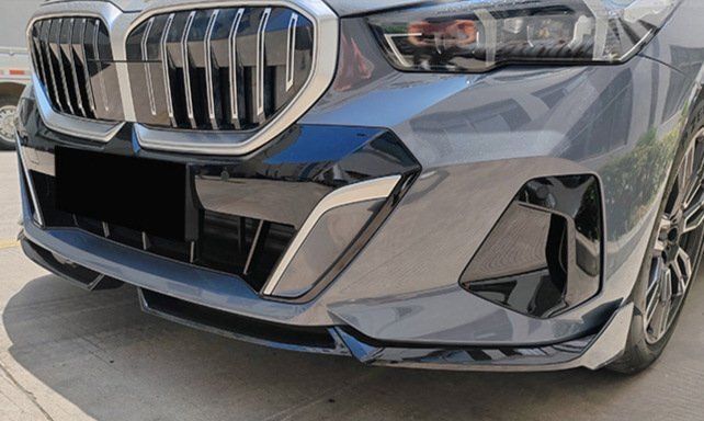 BMW 5シリーズ G60 G68 MPスタイル前唇 フロントリップ 黒