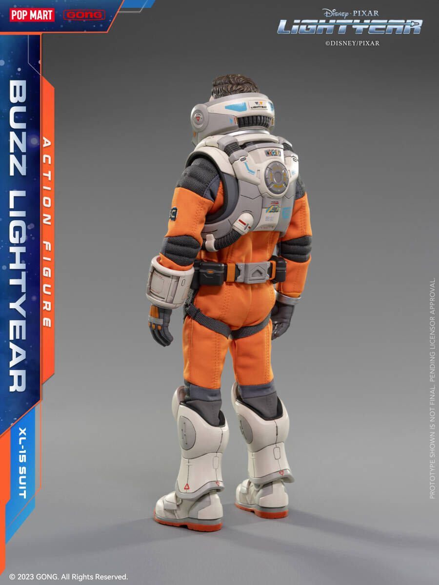 POP MART x Gong Studio 1/8 スペース レンジャー バズ ライトイヤー