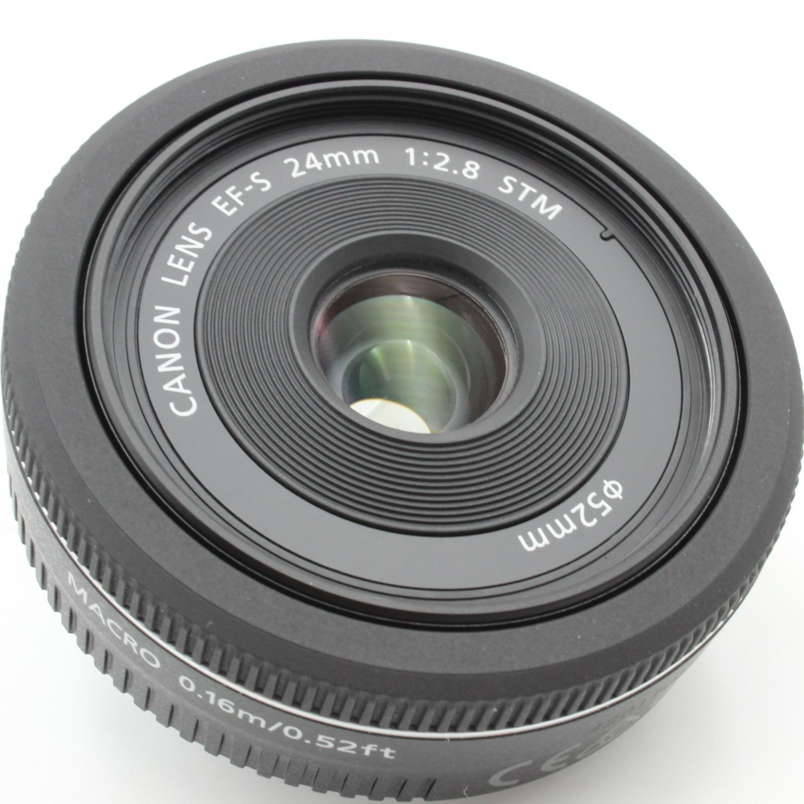 極美品】Canon EF-S 24mm f/2.8 STM パンケーキレンズ