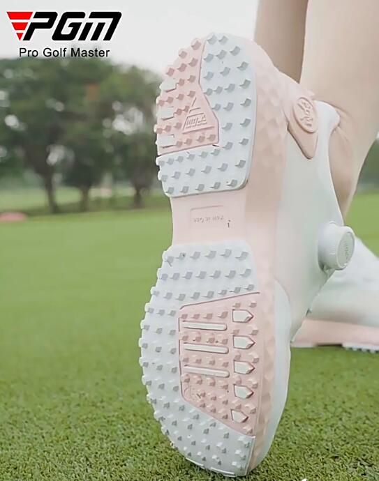 ゴルフシューズ PGM ダイヤル式 BOA スパイクレス スニーカータイプ