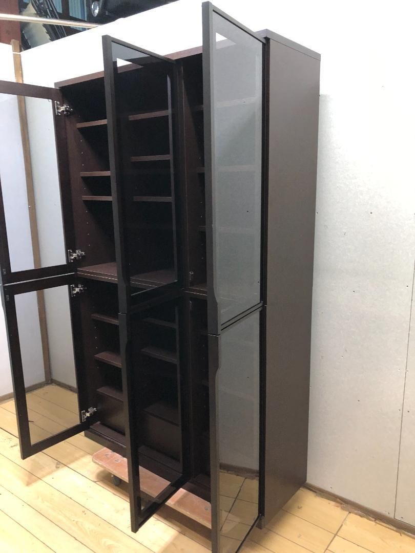 送料無料 生松工芸 フリーボード エヴァンス(DB)120 250915 生松工芸 フリーボード ガラス扉 エヴァンス(DB)120 ダーク