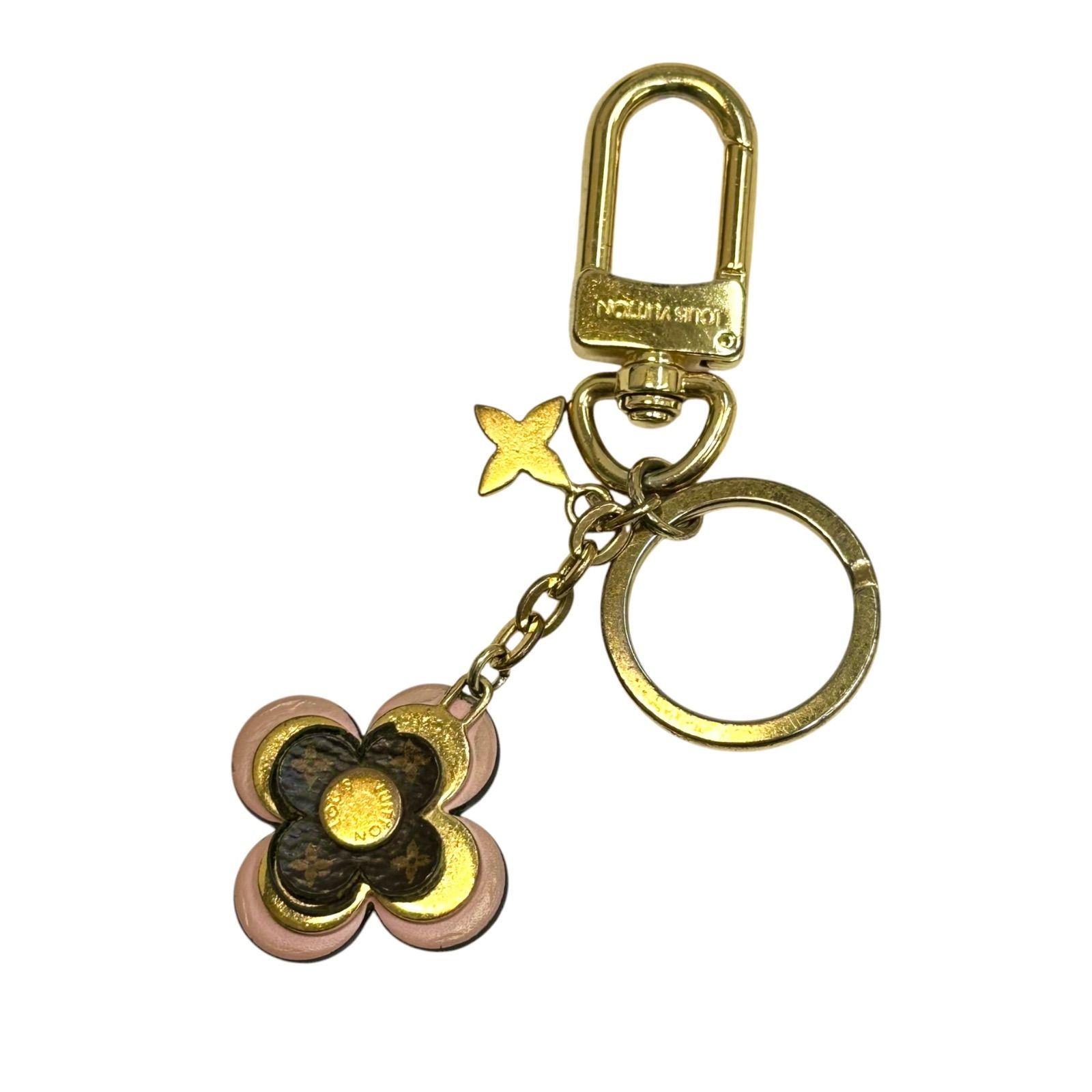 ルイヴィトン LOUIS VUITTON ポルトクレ ブルーミングフラワーBB