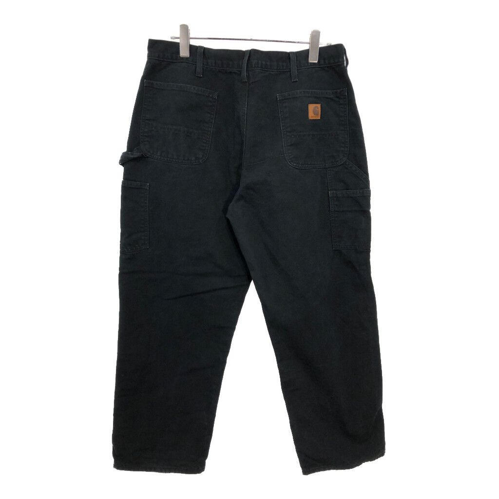 Carhartt カーハート ダック ペインターパンツ ブラック メンズ W 38 L 30 古着 V 2516