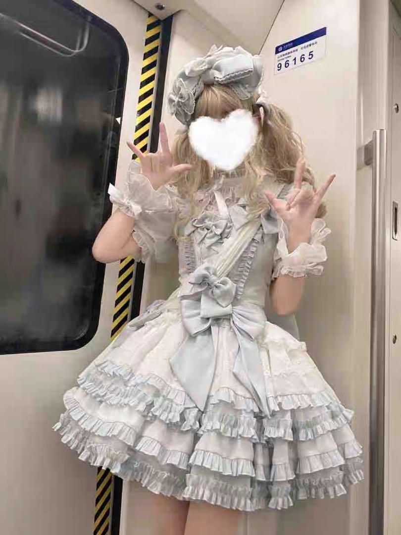 ロリータワンピース♪お出かけコーデに♪