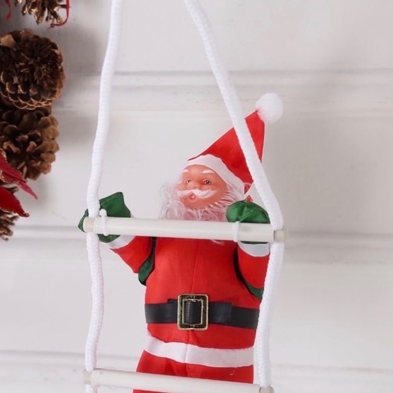 限定SALE ❣️ クリスマス サンタ シンプル はしご サンタクロース Xmas クリスマス前の限定SALE】 クリスマス サンタ シンプル はしご