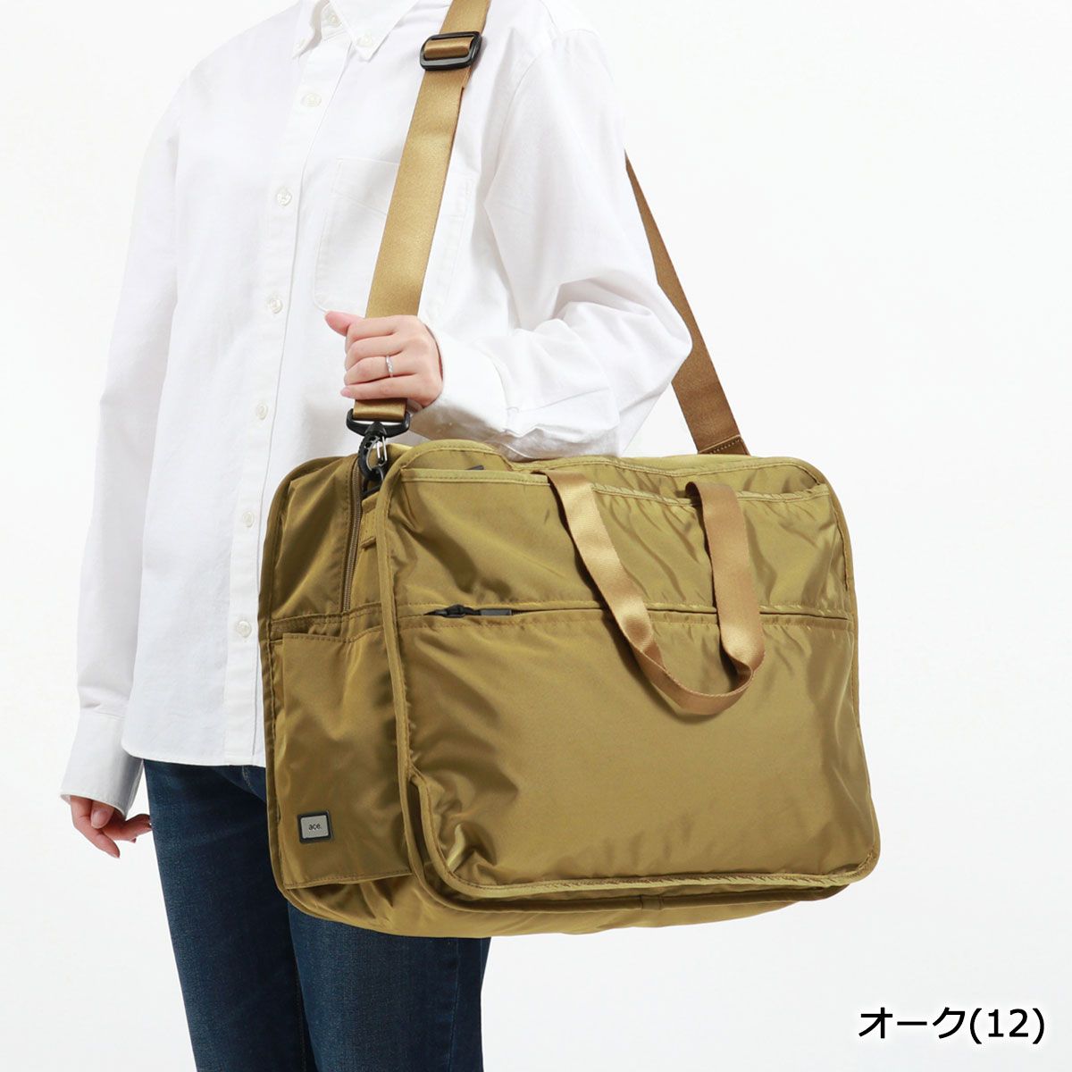 5年保証 エーストーキョー ボストンバッグ ace.TOKYO ファニップ L