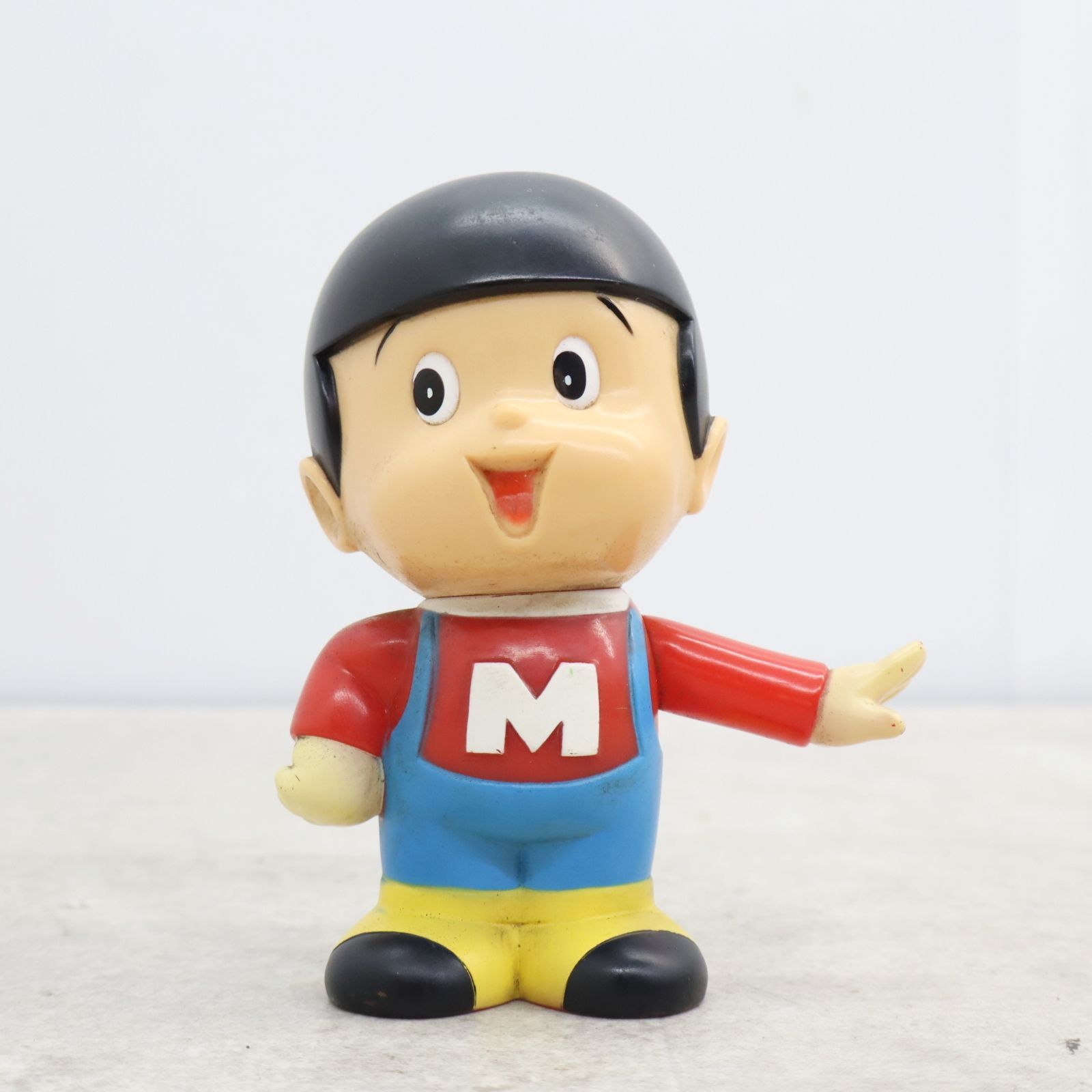 【アンティーク】昭和レトロ ヤンマー マー坊 ソフビ人形 貯金箱 古道具 当時物 Yahoo!オークション -「ヤン坊マー坊 貯金箱」の落札相場・落札価格