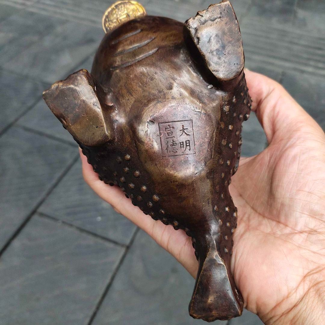 銅制 母子金蟾 家庭 事務室 机 自動車 開運風水 招財 置物 工芸品 装飾品 銅制 母子金蟾 家庭 事務室 机 自動車 開運風水 招財 置物 工芸