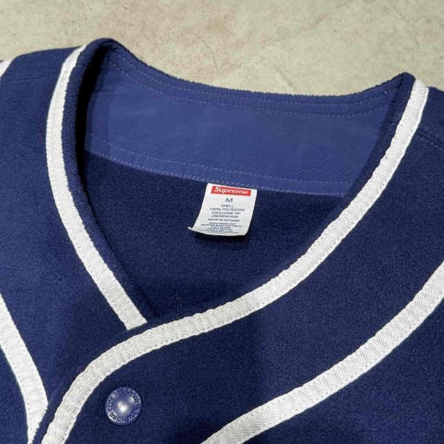 Supreme 24aw Polartec Baseball Jersey Size-M シュプリーム ポーラ