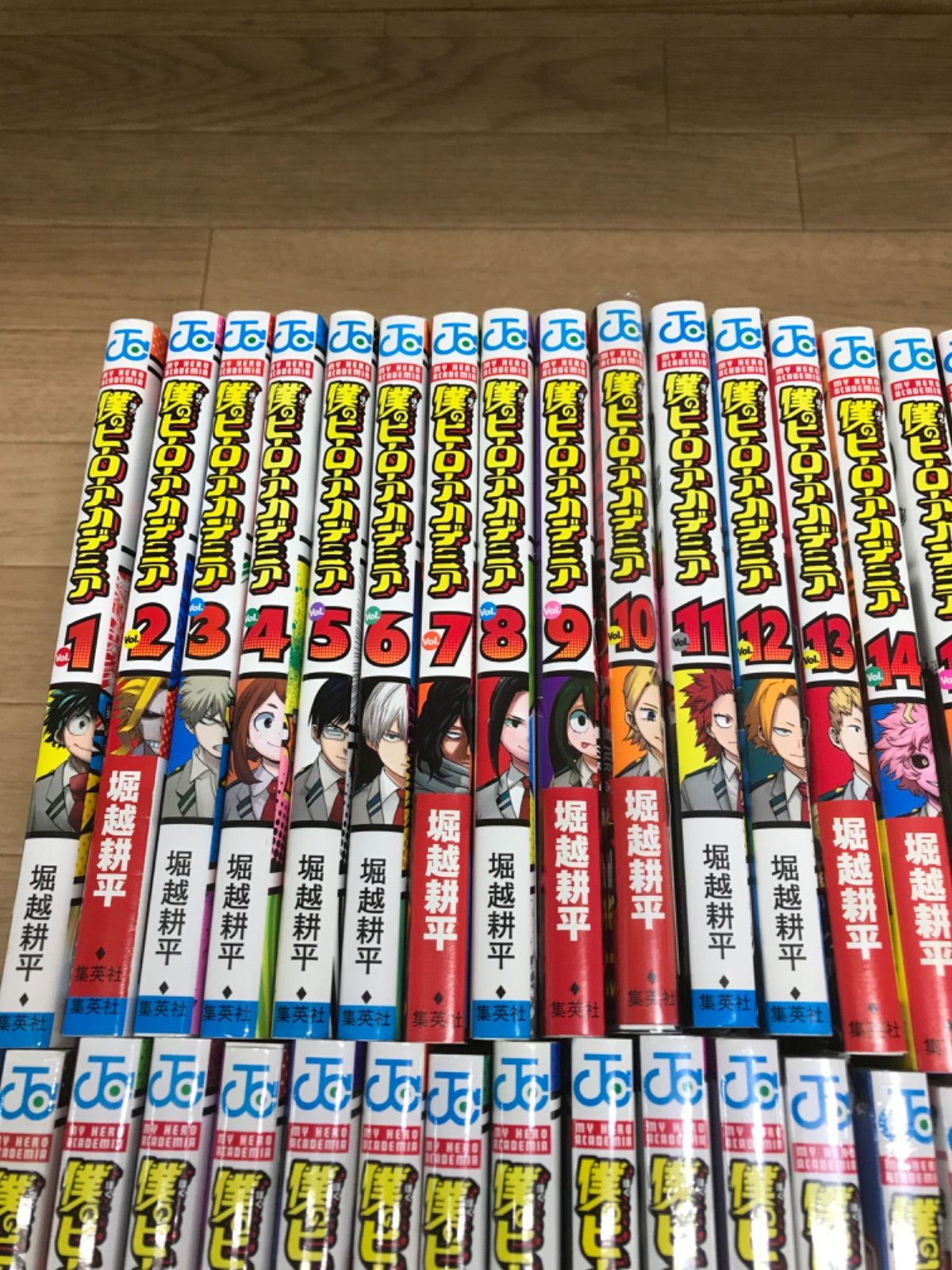 未開封12冊 僕のヒーローアカデミア 1~42巻 全巻コミックセット ヒロアカ HQ21J