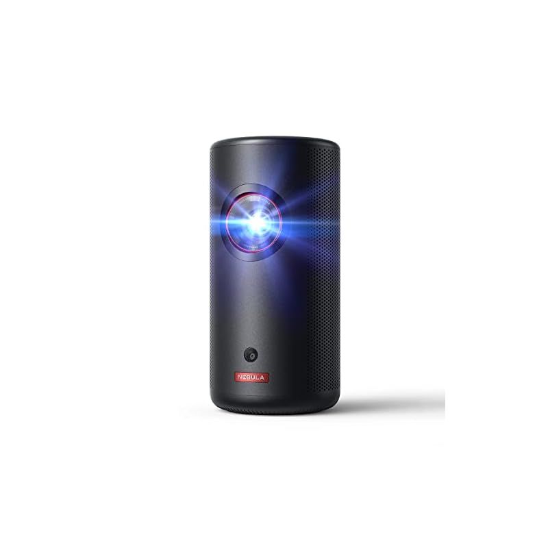 Anker Nebula ネビュラ Capsule 3 Laser Google TV搭載 モバイルレーザープロジェクター レーザープロジェクター | 300ANSI ルーメン|フルHD|オートフォーカス機能|自動台形補正 | 8W スピー 1