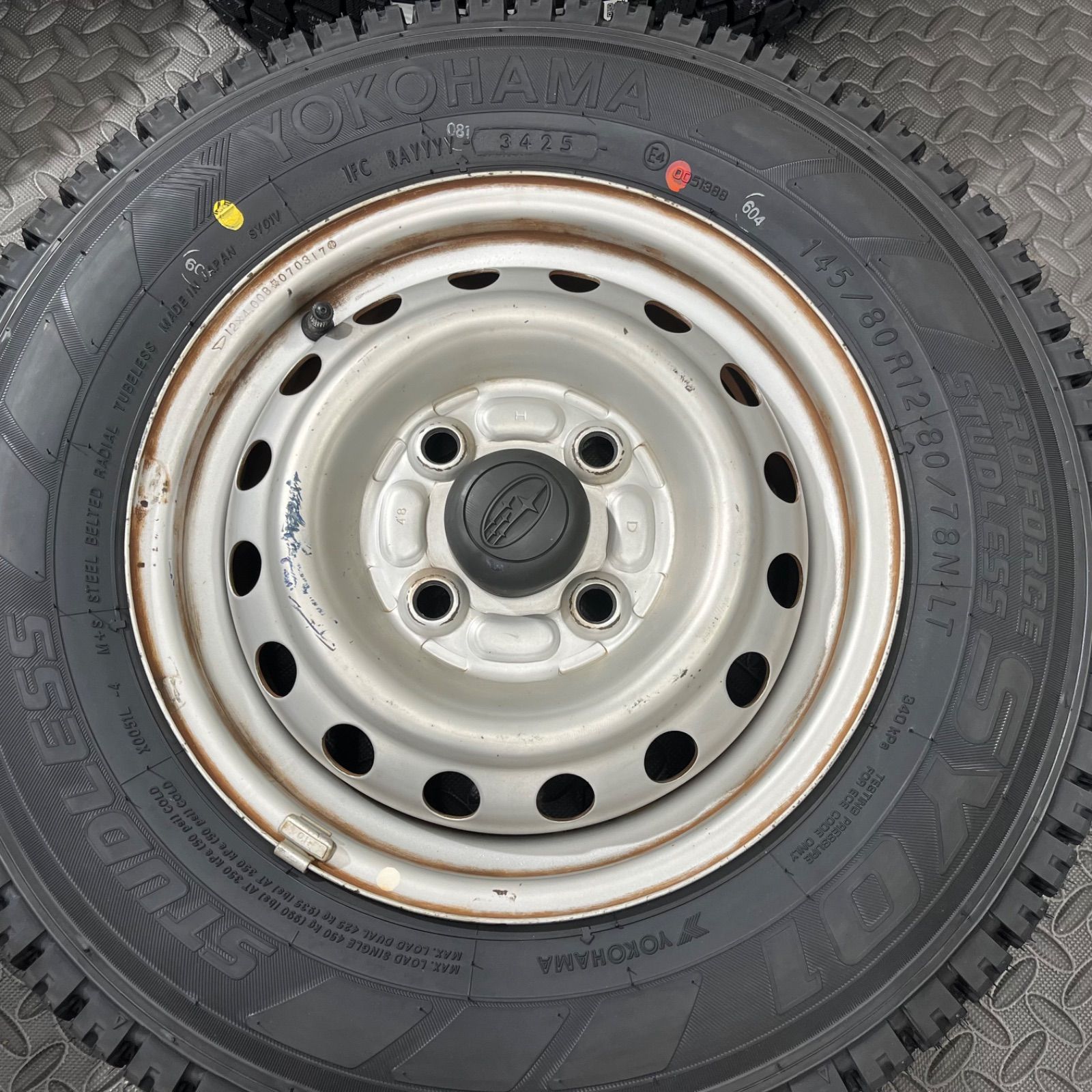 25年製 タイヤ 145 80R12 80 78N LT ヨコハマ SY01 ダイハツ ハイゼット サンバー スタッドレスタイヤ 冬タイヤ 1051Y USTAUSTRALIA_COM_AU