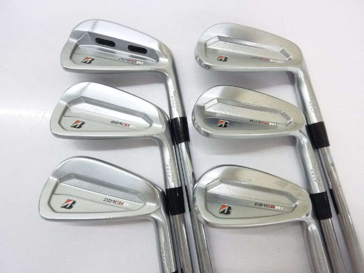 ブリヂストン221CBアイアン6本セット NS PRO MODUS3 115 Sブリヂストン