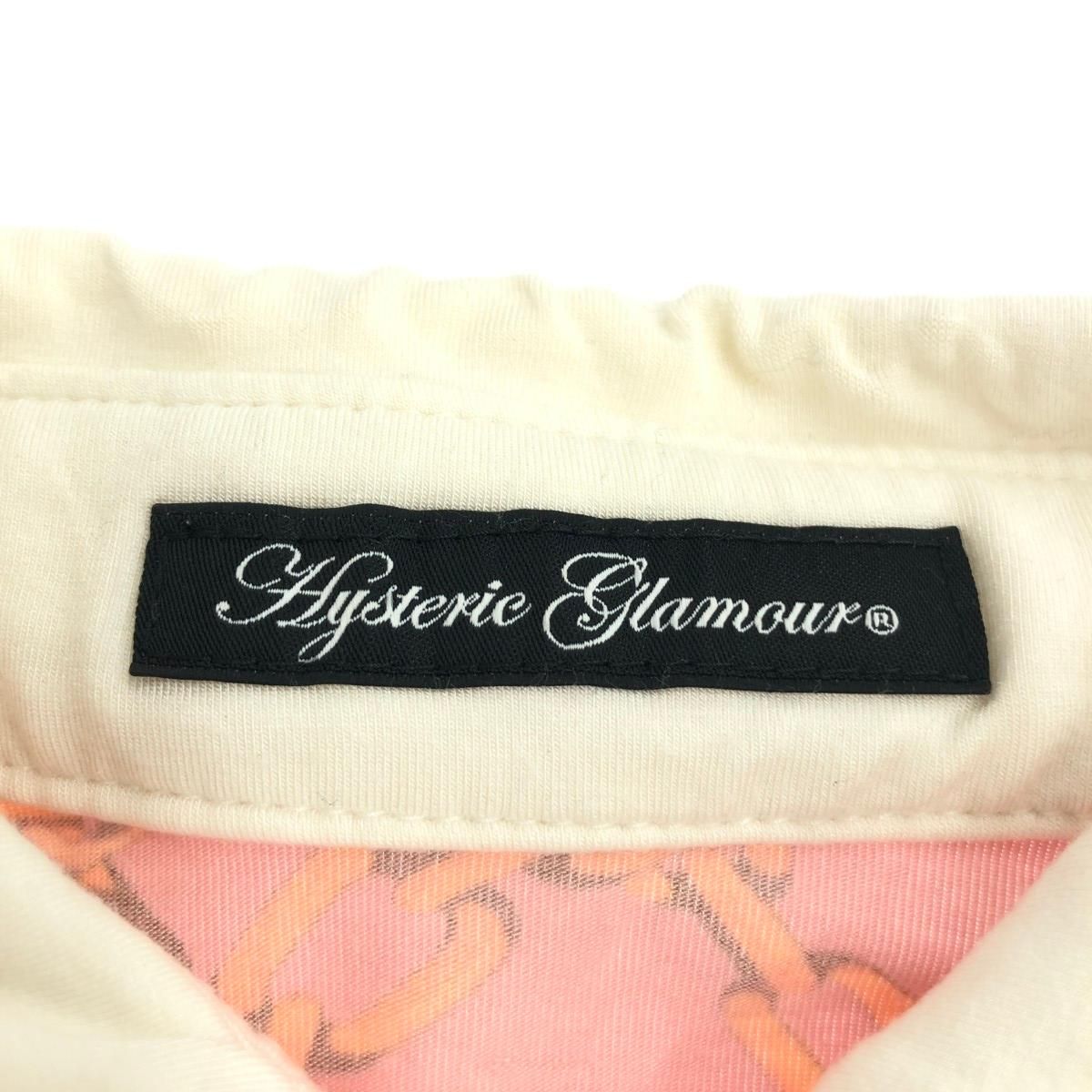 HYSTERIC GLAMOUR ヒステリックグラマー 総柄カットソー サイズ