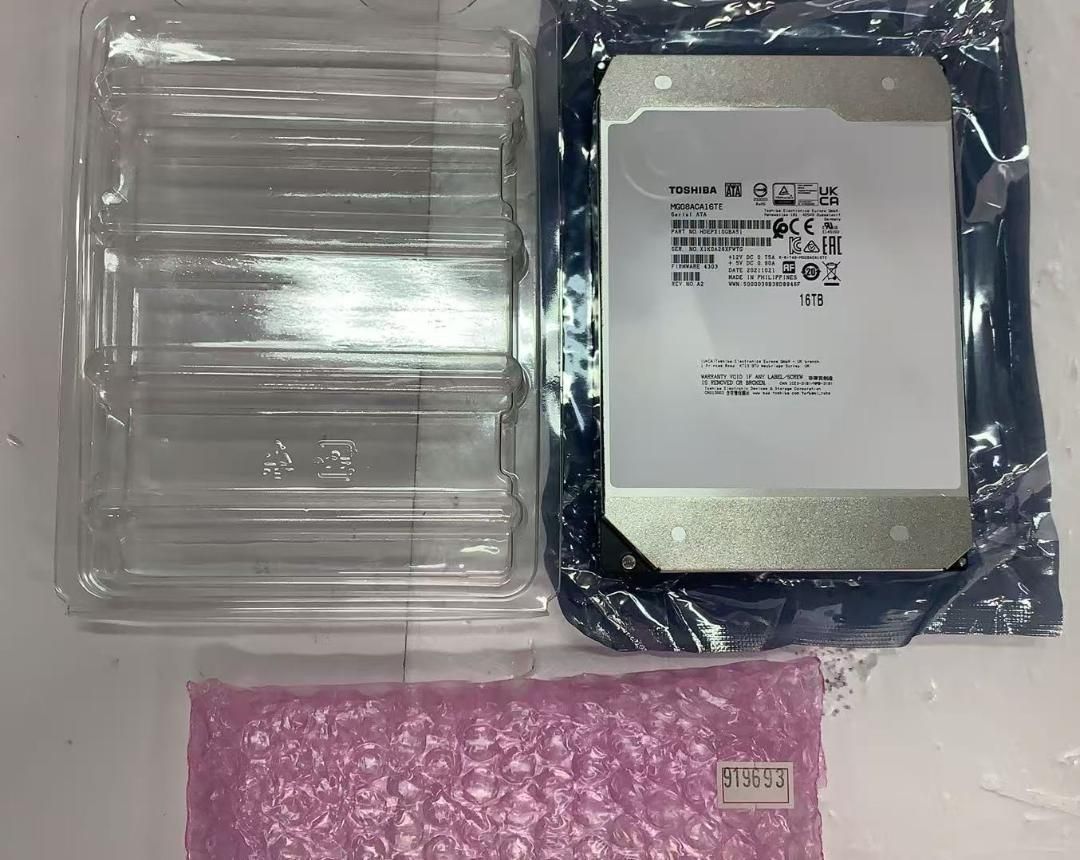 東芝 ハードディスク HDD MG08ACA16TE 16TB ジャンク品 919693