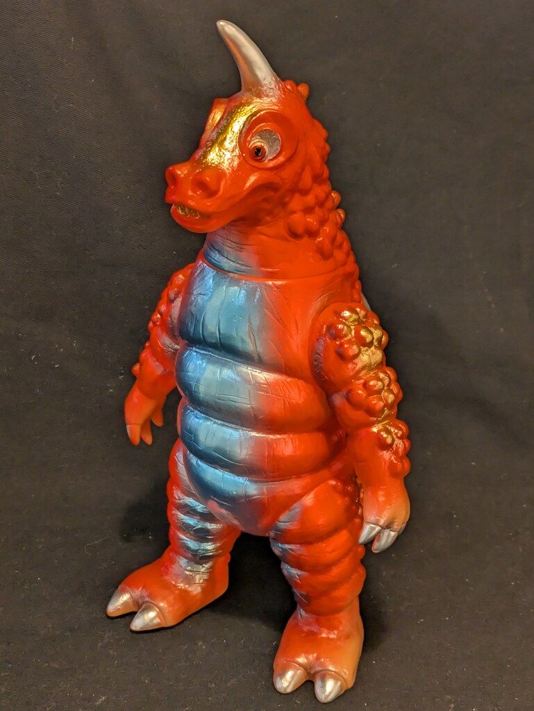 ブルマァク ブルマァクの怪獣シリーズ レッドギラス 肌色成型 ブルマァク ブルマァクの怪獣シリーズ レッドギラス 肌色成型