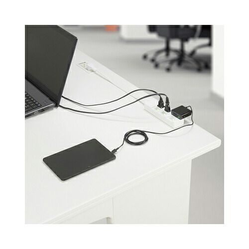 【5個セット】 YAZAWA 3個口節電タップ1mホワイトH8S331WHX5