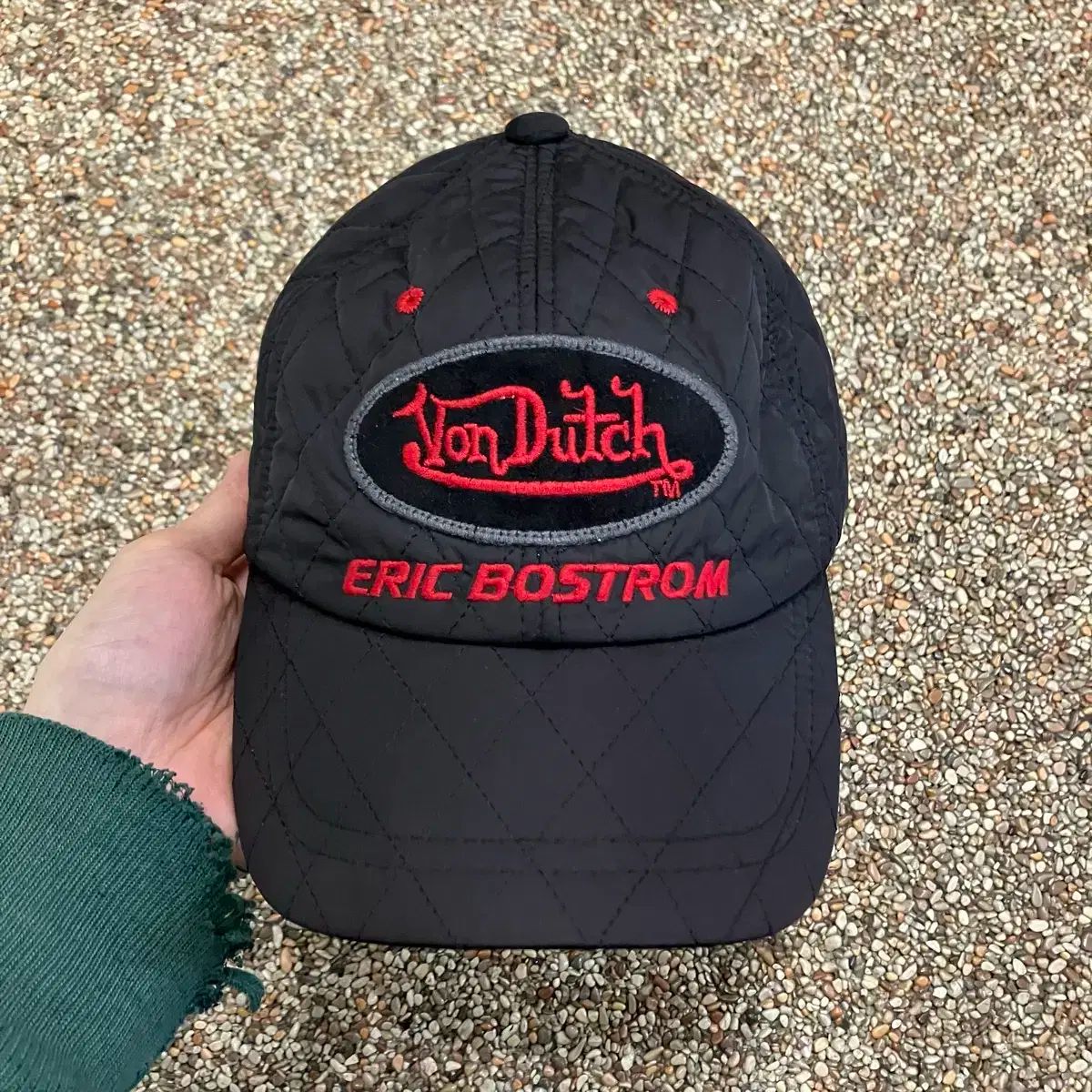 3 Von Dutch ボンダッチ キルティング ボールキャップ 帽子
