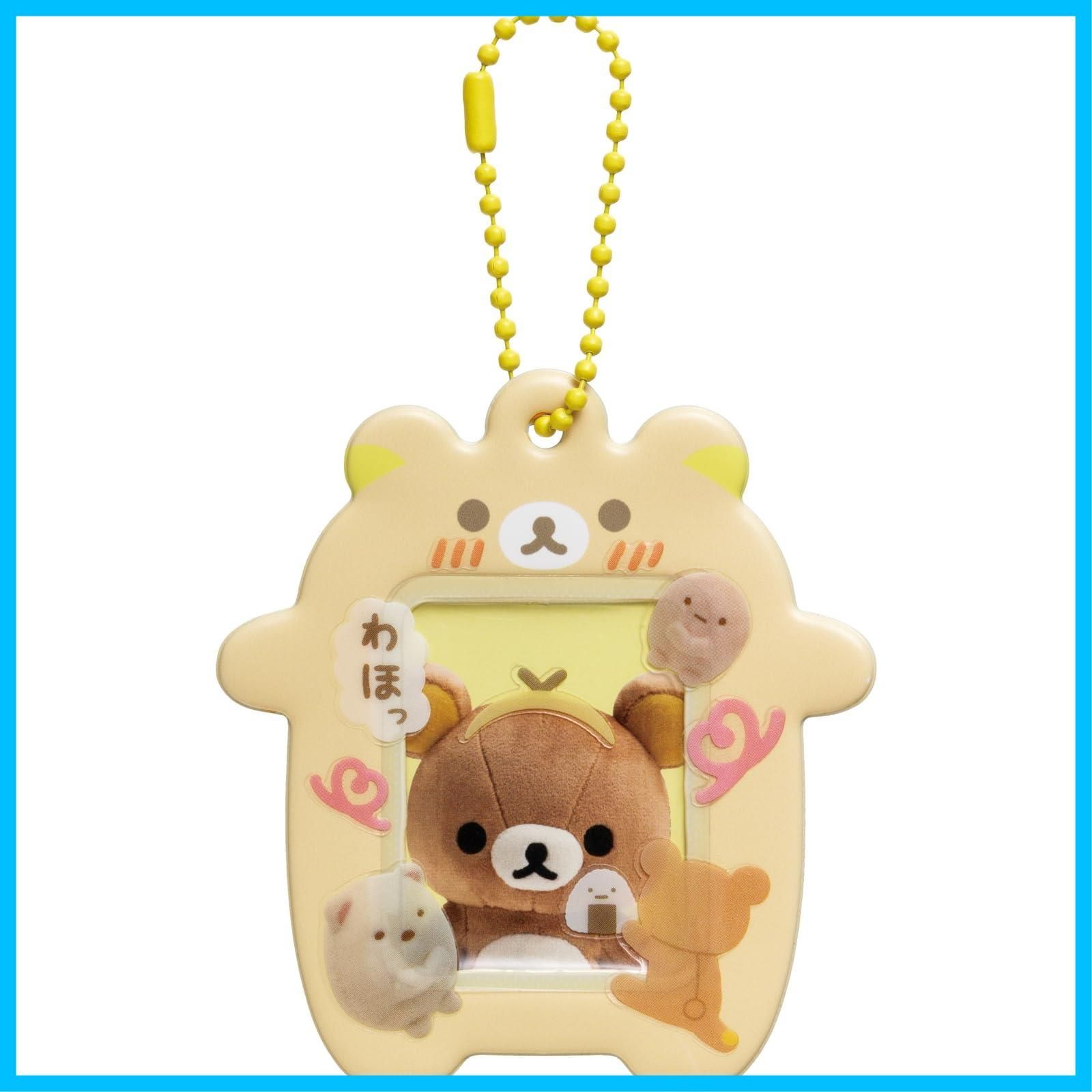 サンエックス　リラックマ チェック柄　キーホルダー San-X リラックマ えらんでコフレンズ えらんでコアクリル