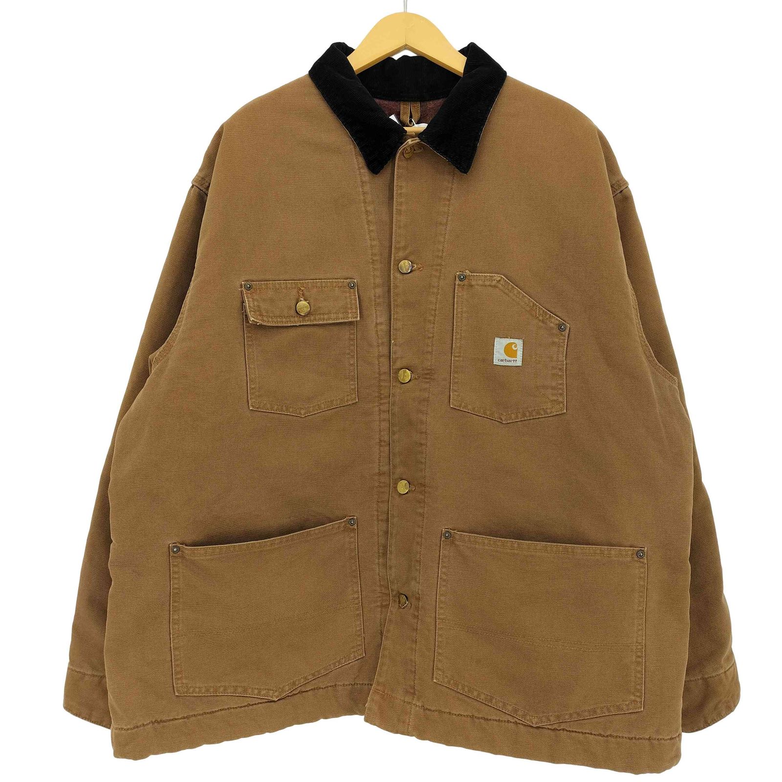 カーハート Carhartt メキシコ製 襟コーデュロイ 裏地