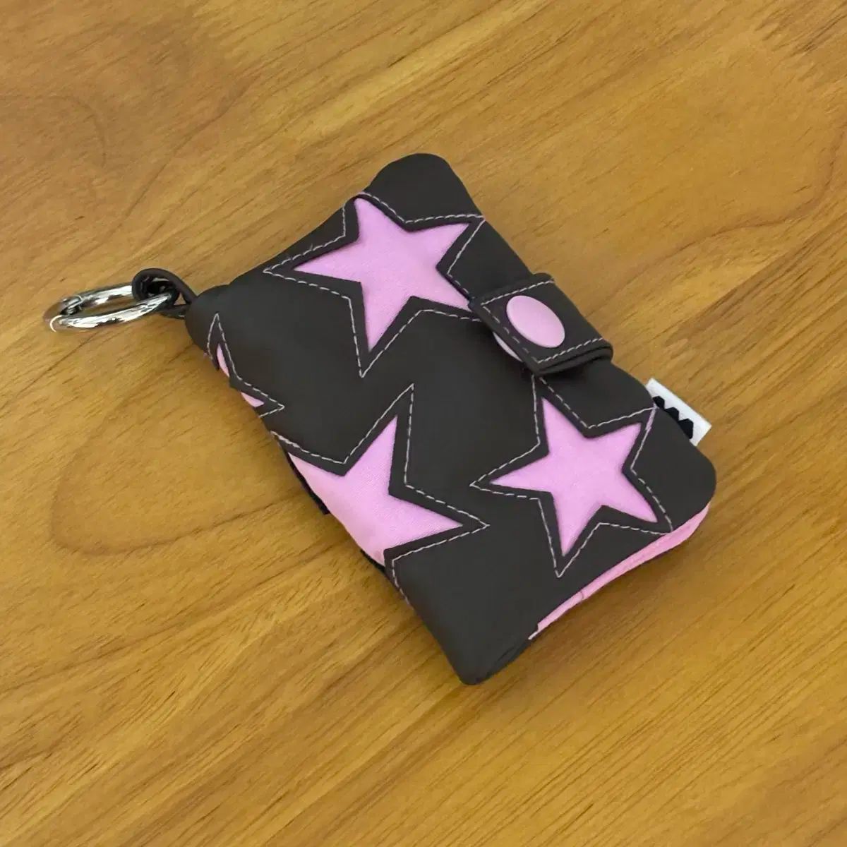 パピーブッククラブ カードウォレット ピンクブラウン