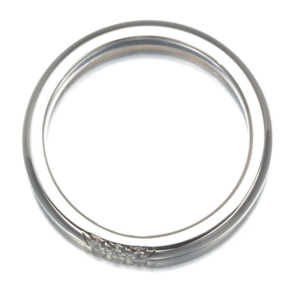 ティファニー　3P天然ダイヤ Pt950フォーエバー ウェディングバンドリング TIFFANY&Co. ティファニー フォーエバー ウェディング バンド