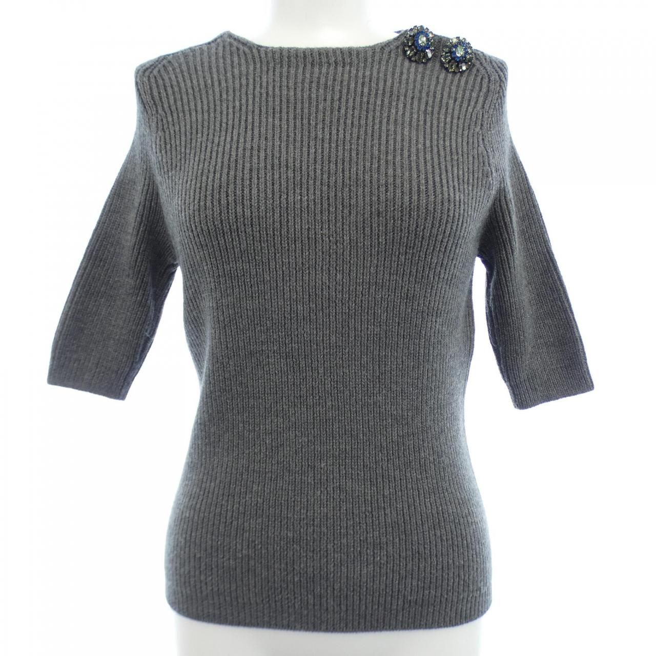 美品 SHEER SR シアー AWESOME PUFF KNIT パフスリーブ ニット セーター F ホワイト レディース 古着 中古 美品 SHEER SR シアー AWESOME PUFF KNIT パフスリーブ ニット
