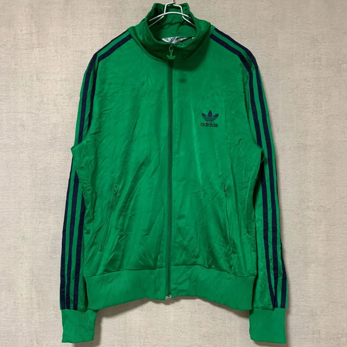 adidas Originals トラックジャケット グリーン【レディースL