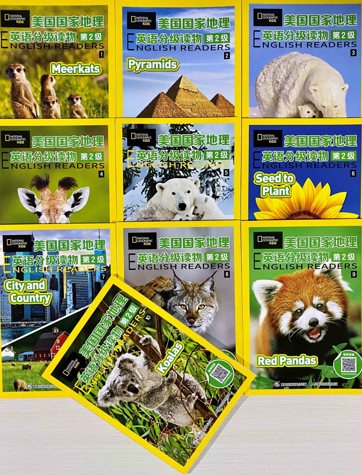 新品】National geographic Kids L1-L2 60冊 マイヤペン対応 MaiyaPen