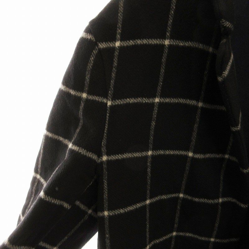 【極美品】バーバリーロンドン　テーラードジャケット　黒44 メガチェック バーバリー BURBERRY London England テーラード ジャケット