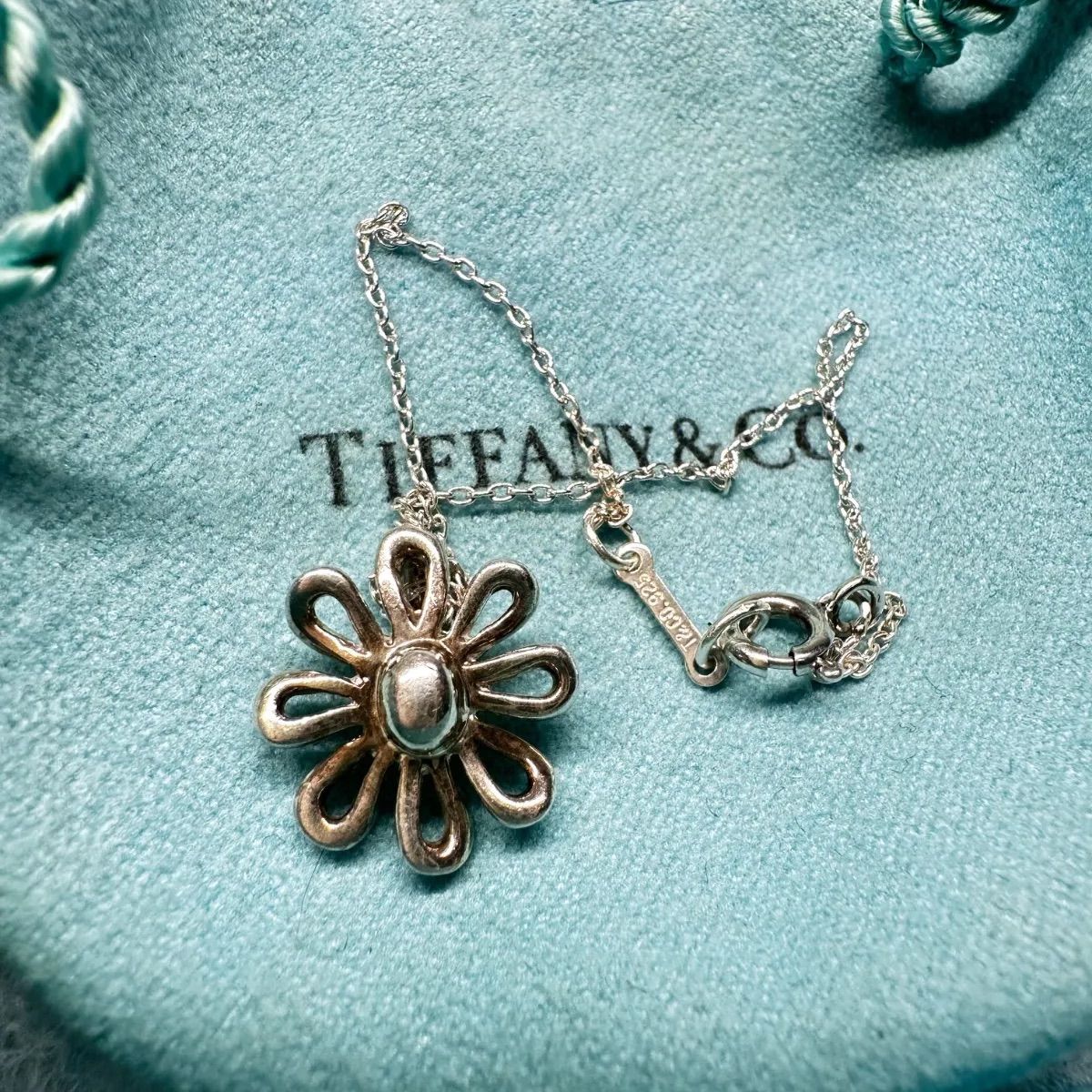 TIFFANY＆Co ティファニー デイジー SV925 ブレスレット 17cm 付属品 