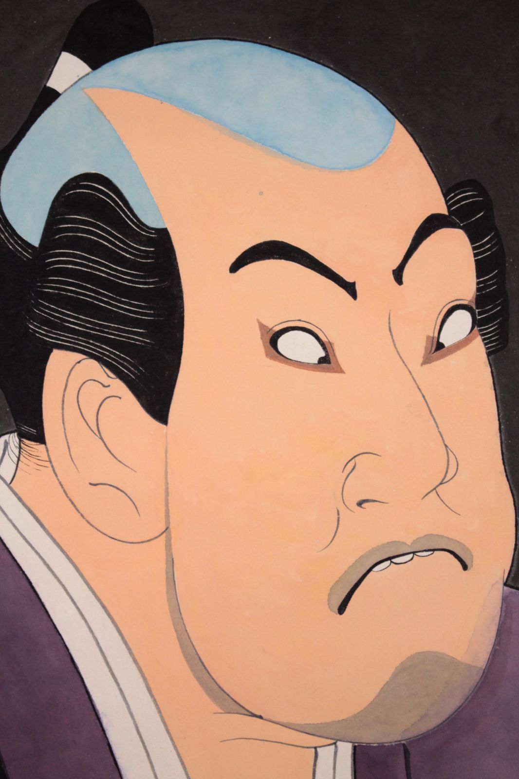 岸田哲弥「谷村虎蔵の鷲塚八平次」 肉筆 絵画 岸田哲弥「谷村虎蔵の鷲塚八平次」 肉筆 絵画 - メルカリ