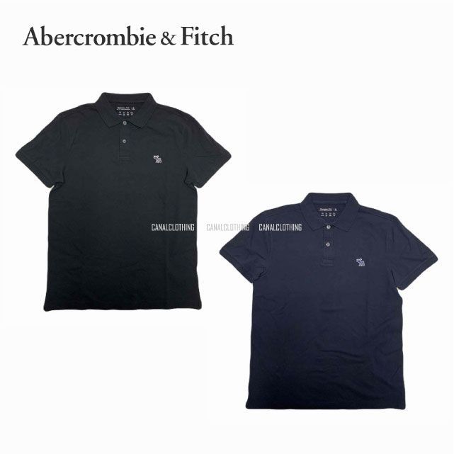 新品未使用！ Abercrombie&Fitch Don't Sweat It Polo shirt  アバークロンビーアンドフィッチ エレベーティッド アイコン ポロシャツ アバークロンビー＆フィッチ (1457)