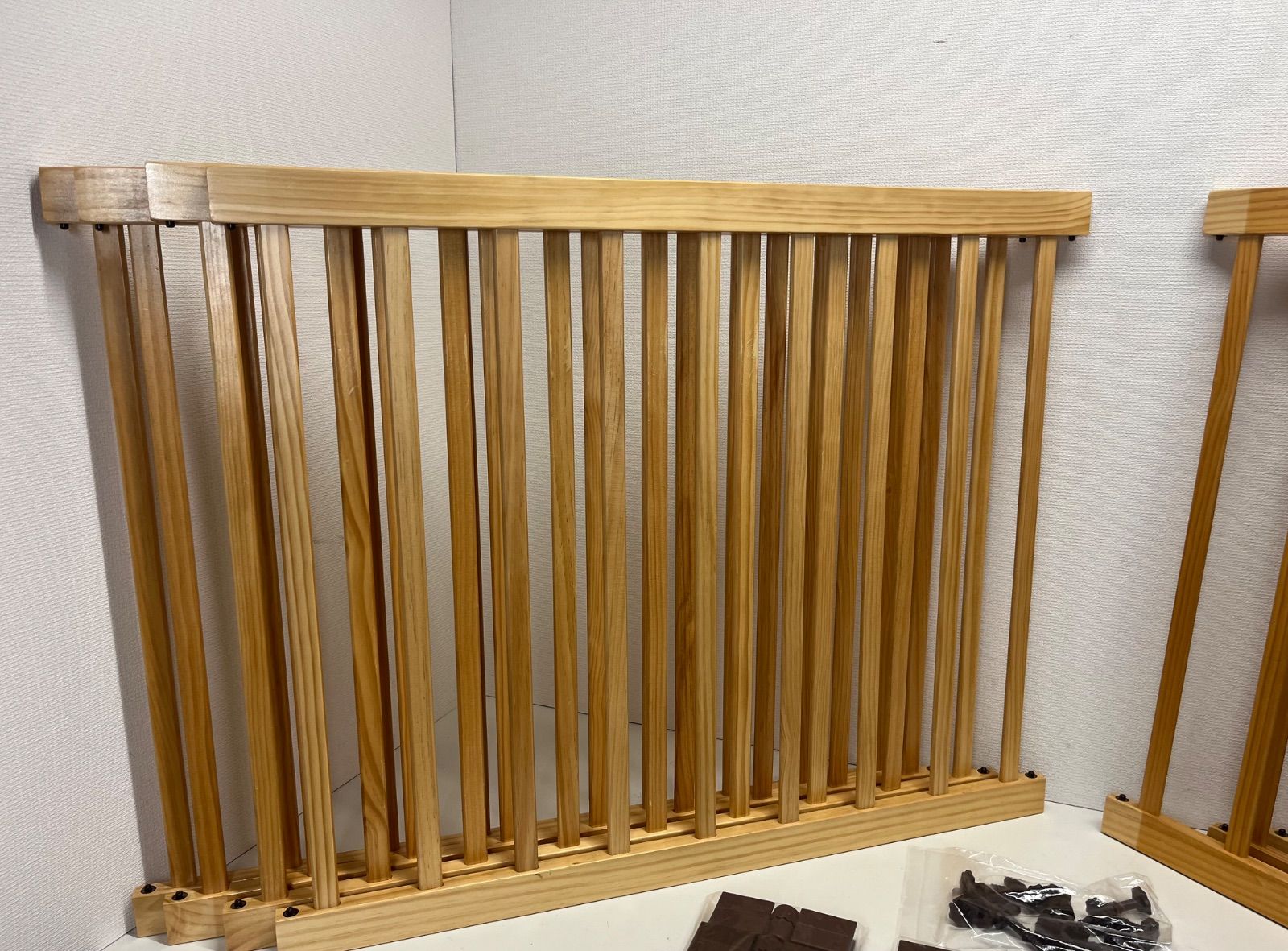 アイリスプラザ 木製 ベビーサークル ハイタイプ 8枚 (扉付きパネル