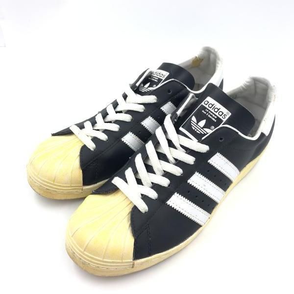 中古】adidas SUPERSTAR 80s MITA(劣化あり) ブラック サイズ