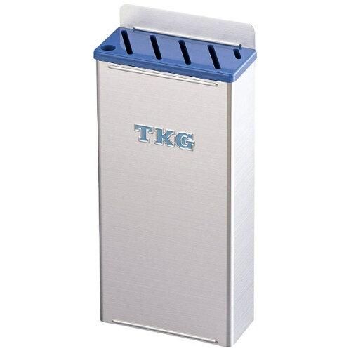3営業日で発送 遠藤商事 Endo Shoji ＴＫＧ１８－８プラ板付 ナイフラック小 Ａタイプ 青 AHU655