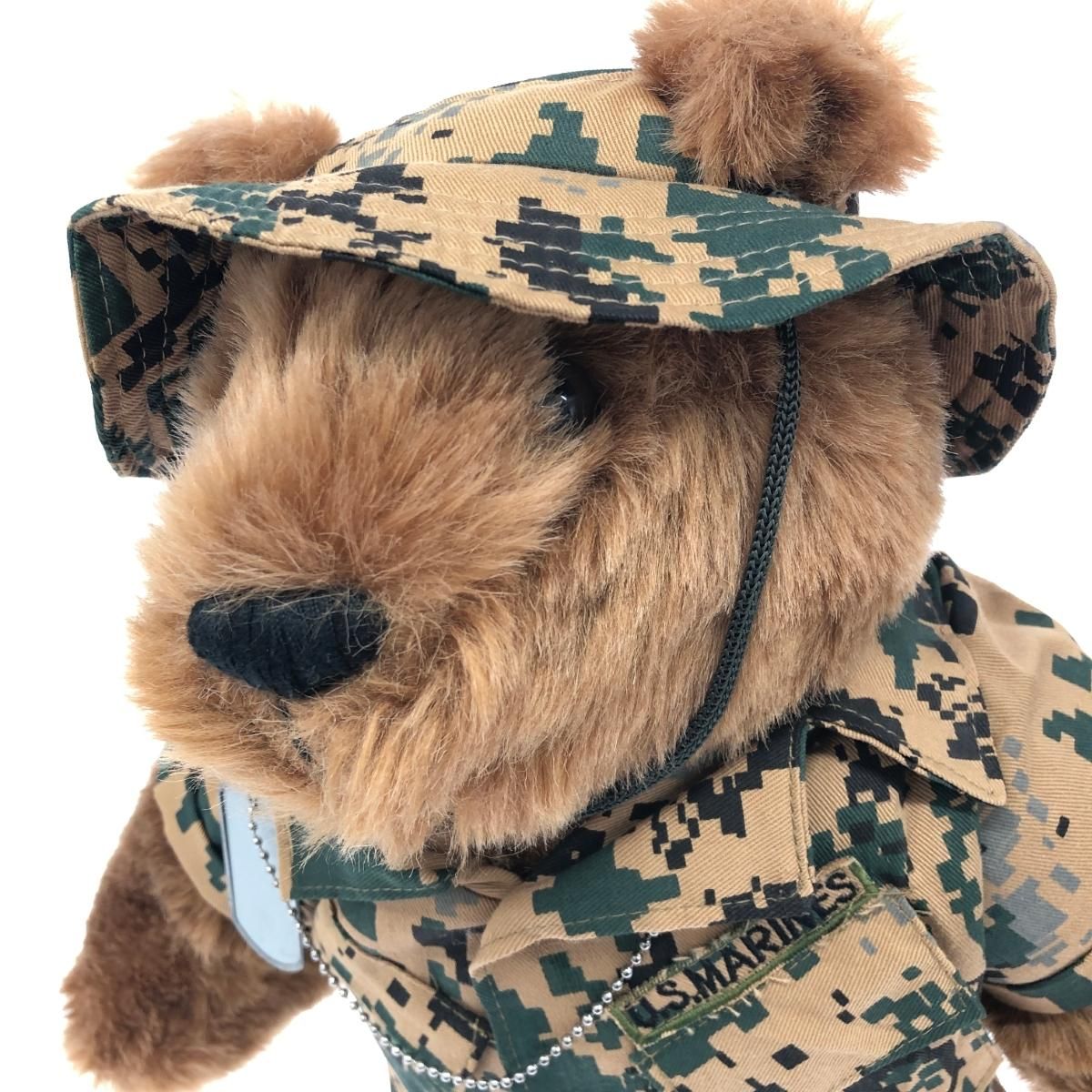 良好  ザベアコレクションヴァンガード テディベア ぬいぐるみ   ブラウン 迷彩/デジカモ/USMC/海兵隊  　240002229990 良好 ザベアコレクションヴァンガード テディベア ぬいぐるみ