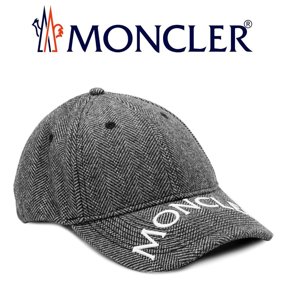 41 MONCLER モンクレール 3B00020 595EL グレー ベースボールキャップ