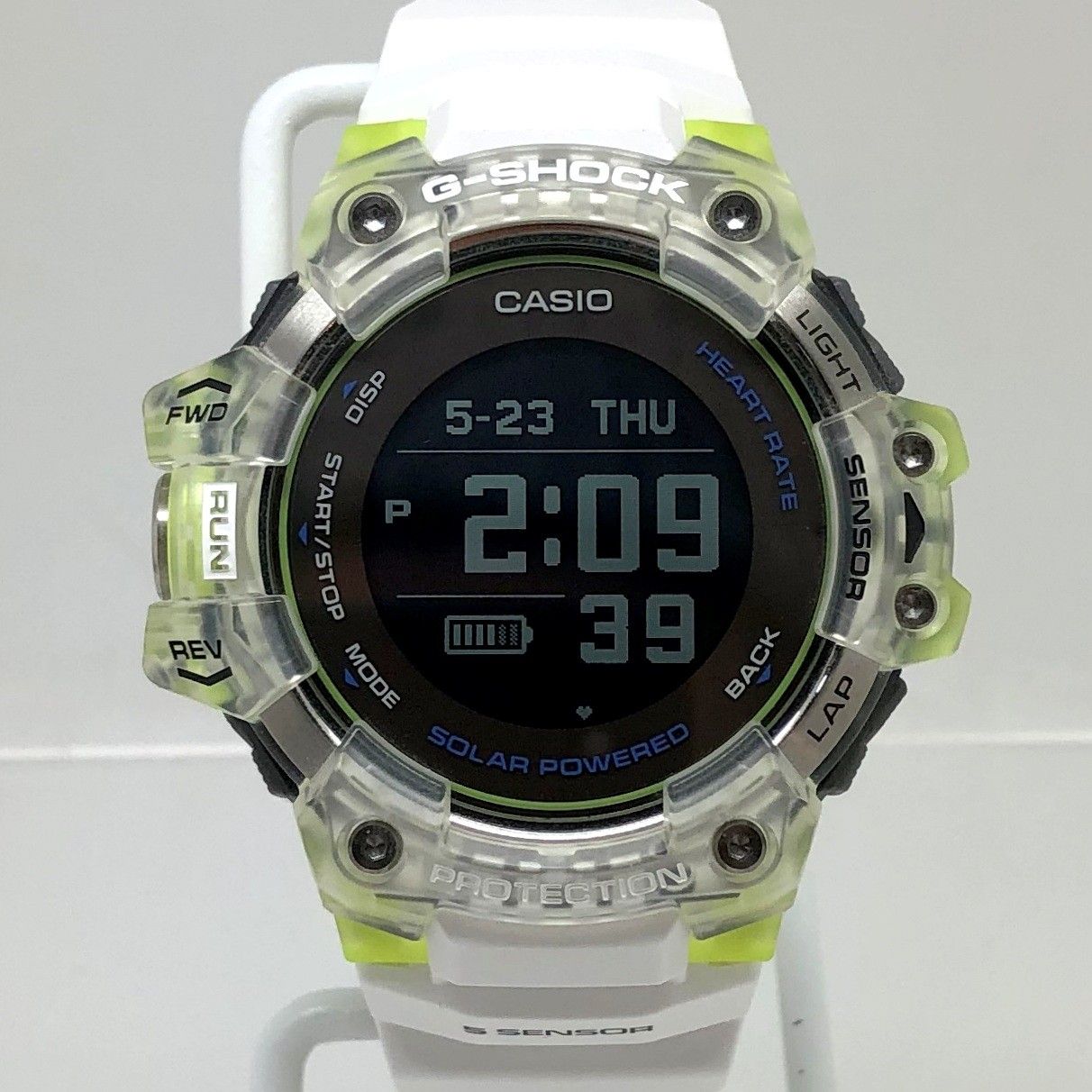 G-SHOCK ホワイト 腕時計 心拍数モニター G-SQUAD G-SHOCK カシオ Gショック DW-H5600-7JR G-SQUAD ハートレート
