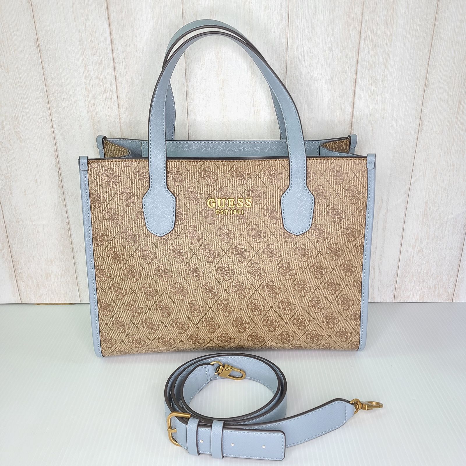 GUESS ゲス 2way トートバッグ ショルダーバッグ ハンドバッグ - メルカリ