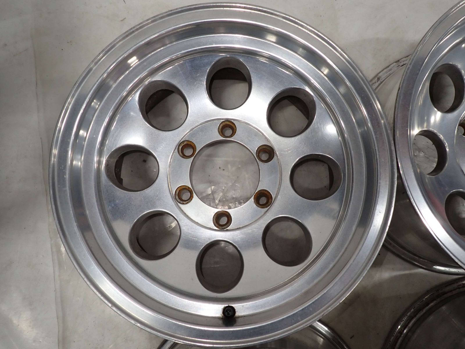 4本SET 会社宛 送料無料 15×8J ミッキートンプソン MT-058 アルミ 6穴 