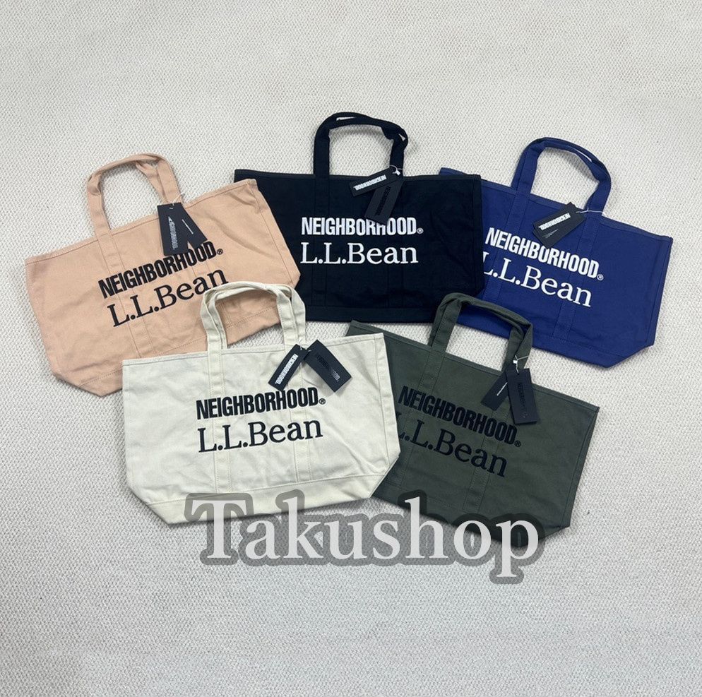 NEIGHBORHOOD NH X L.L.BEAN .GROCERY TOTE グロッサリートート [ 241PXLBN-CG01 ]