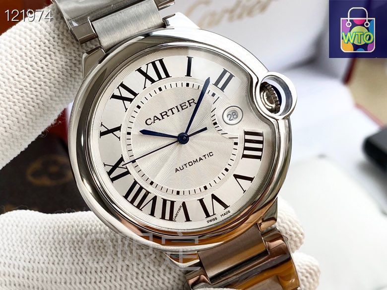 週末限定価格♡ cartier 今日特価！CARTIER カルティエ ブルーバロン レディース