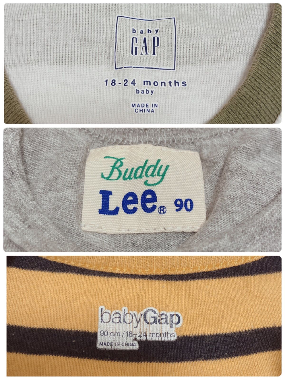 男の子 90 春 夏 ロンパース カバーオール まとめ売り Lee GAP