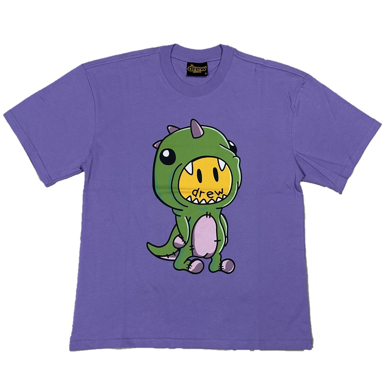 ドリューハウス dino プリント 半袖 Tシャツ パープル - メルカリ