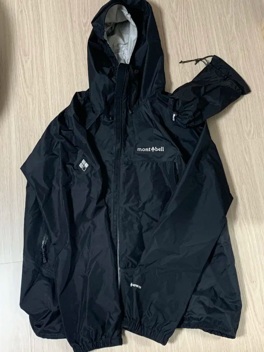 XL モンベル レインダンサー ジャケット ブラック