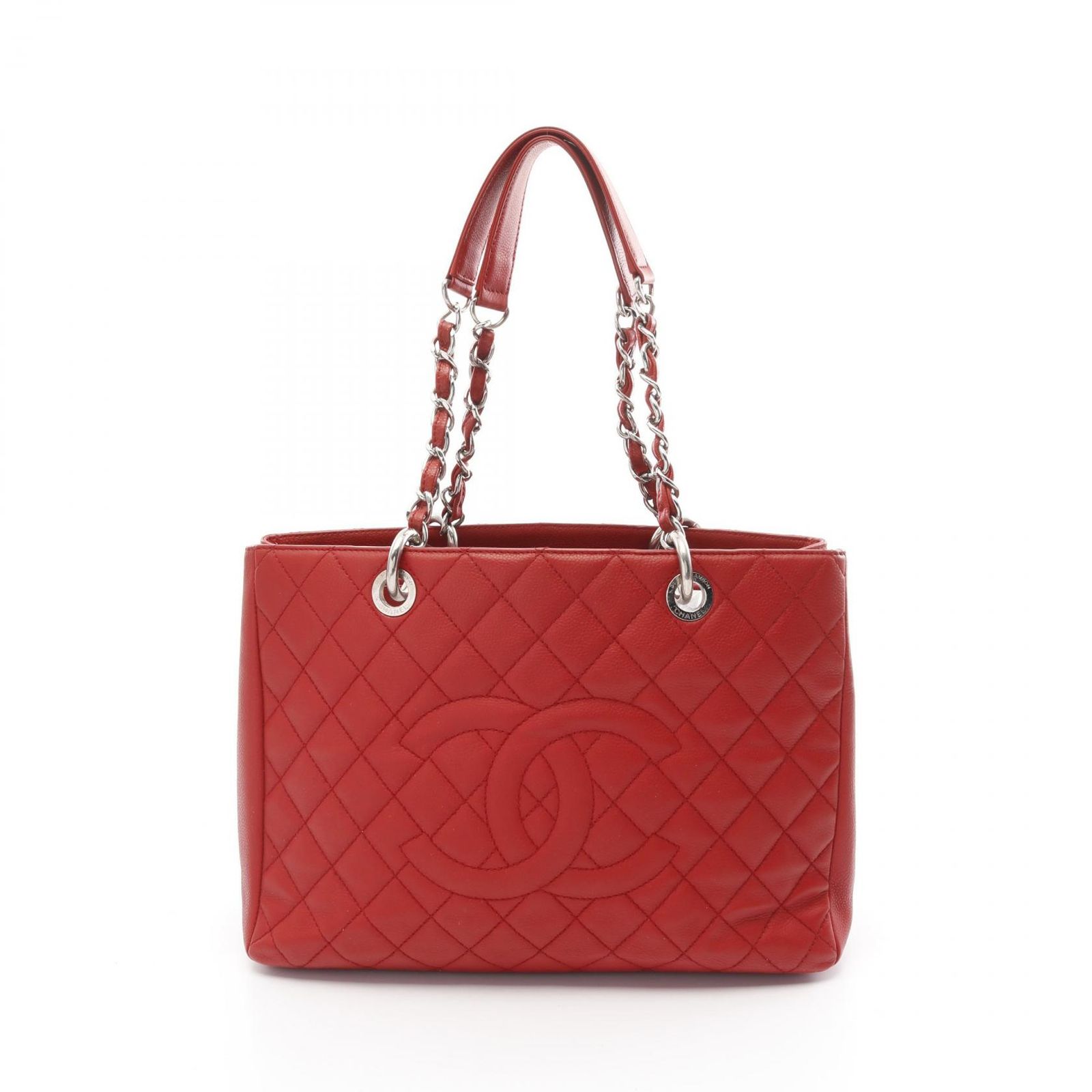 CHANEL シャネル マトラッセ グランドショッピング GST トートバッグ 